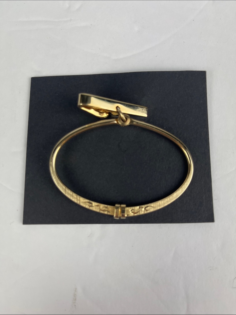 Vintage SWANK Tie Ring